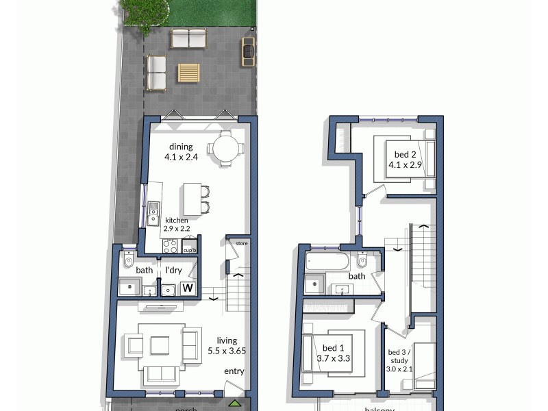 168 Darley Street, Newtown NSW 2042 Floorplan