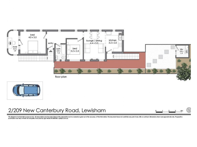 2/209 New Canterbury Road, Lewisham NSW 2049