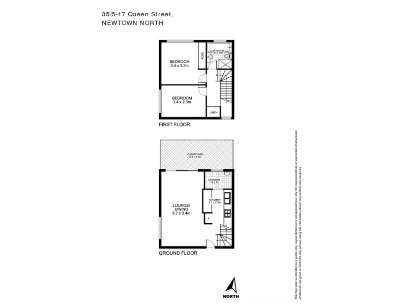 35/5-17 Queen Street, Newtown NSW 2042 Floorplan