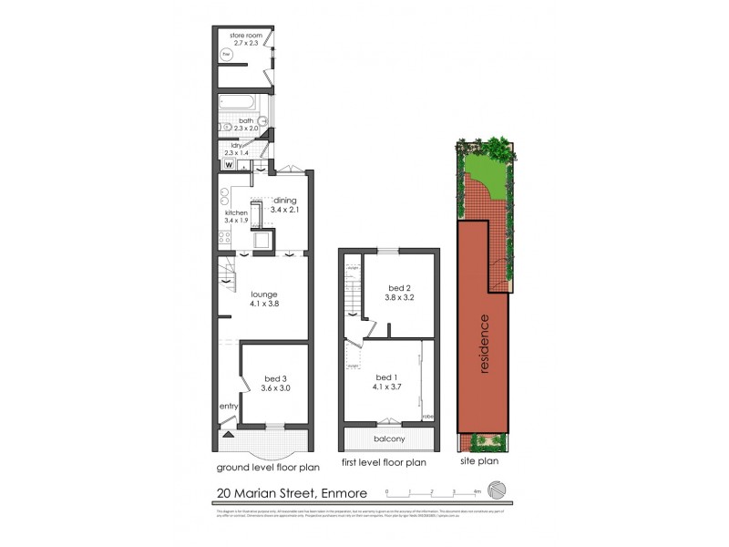 20 Marian Street, Enmore NSW 2042 Floorplan