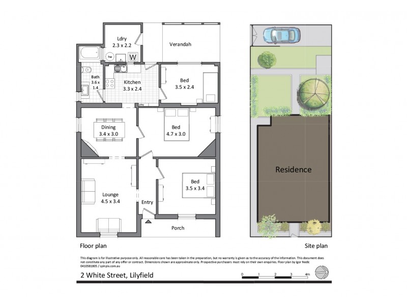 2 White Street, Lilyfield NSW 2040 Floorplan