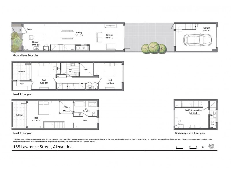 138 Lawrence Street, Alexandria NSW 2015 Floorplan
