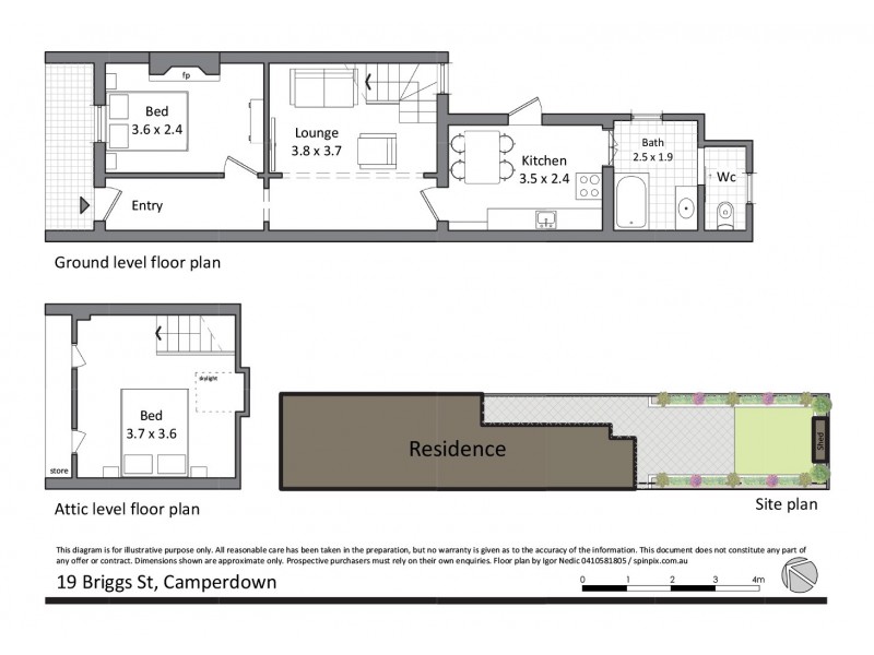 19 Briggs Street, Camperdown NSW 2050 Floorplan