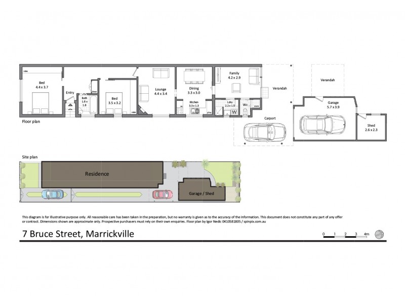 7 Bruce Street, Marrickville NSW 2204 Floorplan
