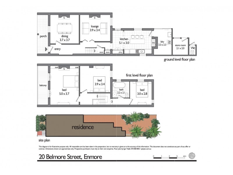 20 Belmore Street, Enmore NSW 2042 Floorplan