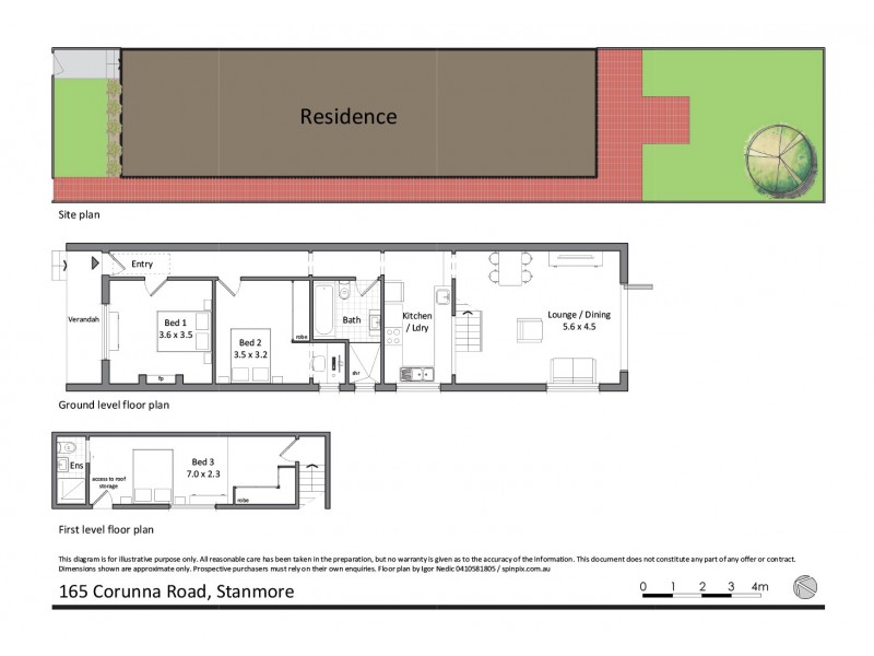 165 Corunna Road, Stanmore NSW 2048 Floorplan