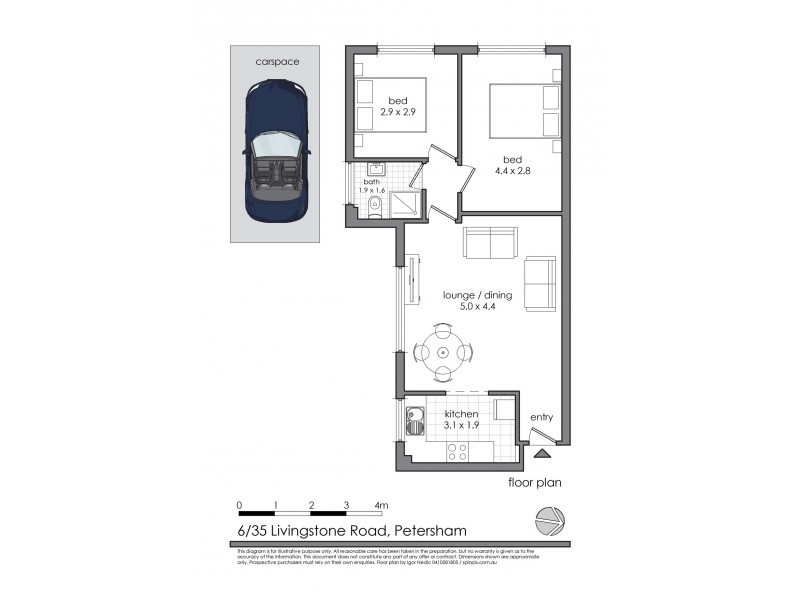6/35 Livingstone Road, Petersham NSW 2049 Floorplan