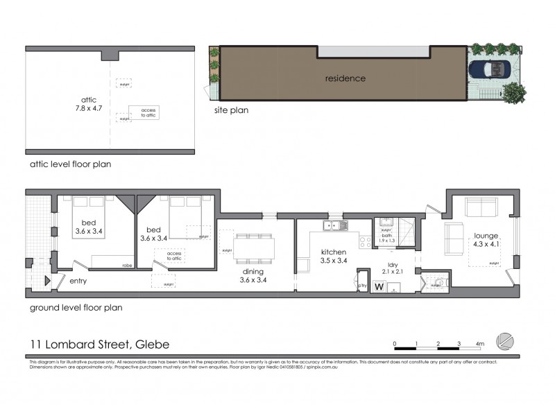 11 Lombard Street, Glebe NSW 2037 Floorplan
