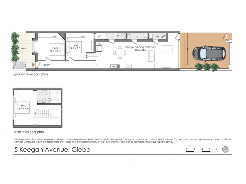 5 Keegan Avenue, Glebe NSW 2037 Floorplan
