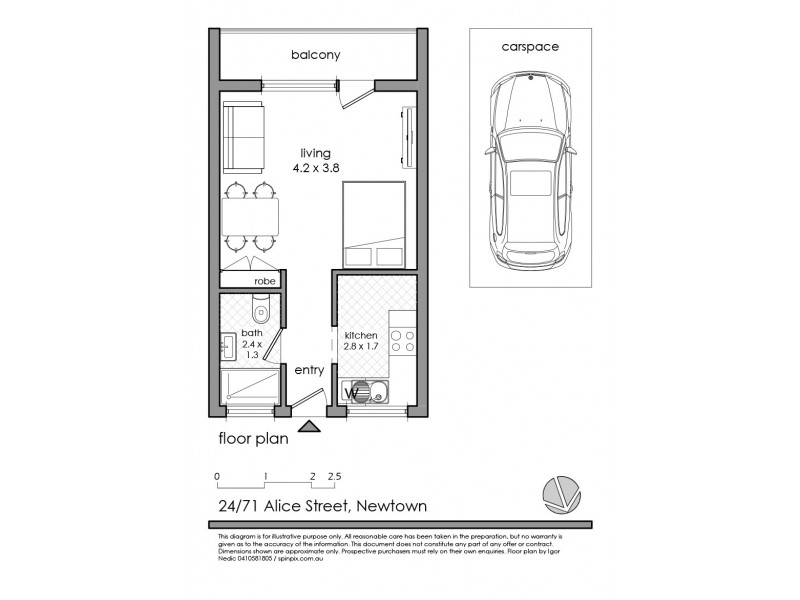 24/71 Alice Street, Newtown NSW 2042 Floorplan