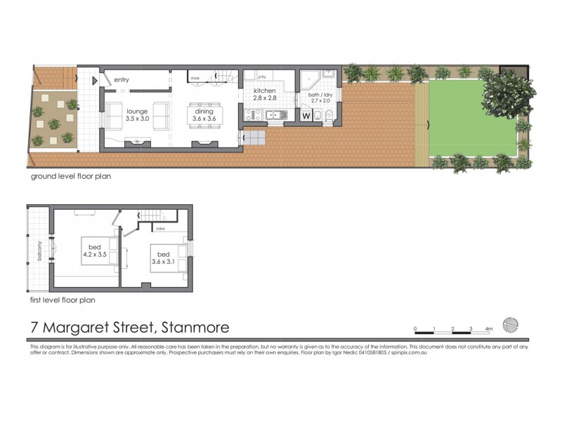 7 Margaret Street, Stanmore NSW 2048 Floorplan