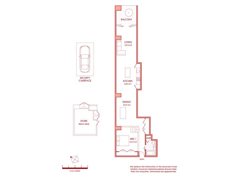 221/199 Regent Street, Redfern NSW 2016 Floorplan