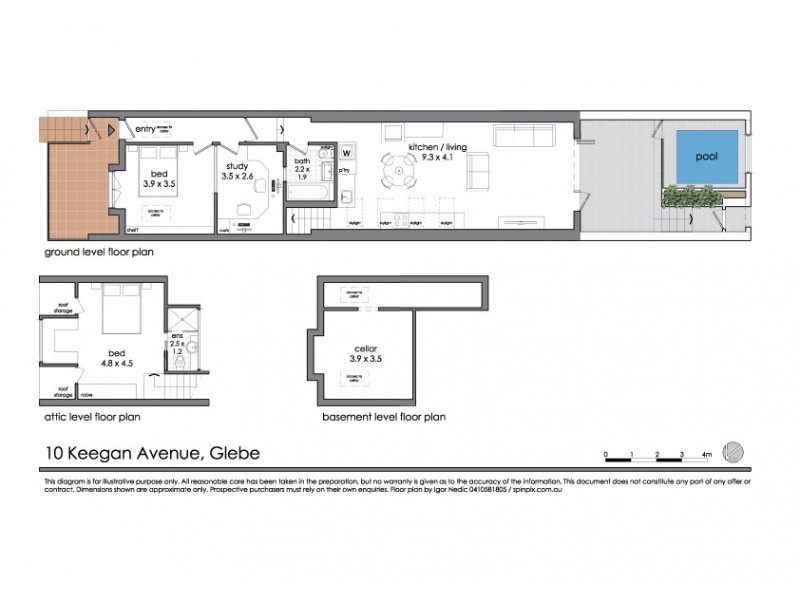 10 Keegan Avenue, Glebe NSW 2037 Floorplan