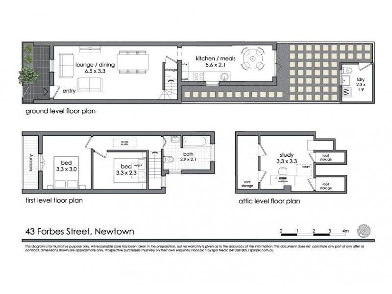 43 Forbes Street, Newtown NSW 2042 Floorplan