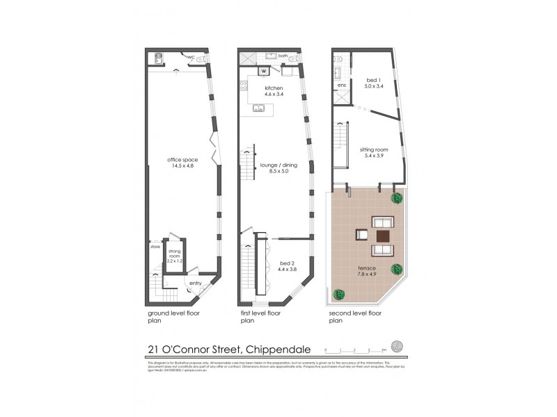 21 O’Connor Street, Chippendale NSW 2008 Floorplan