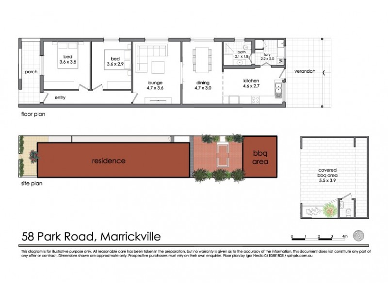 58 Park Road, Marrickville NSW 2204 Floorplan