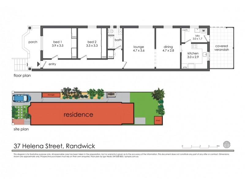 37 Helena Street, Randwick NSW 2031 Floorplan