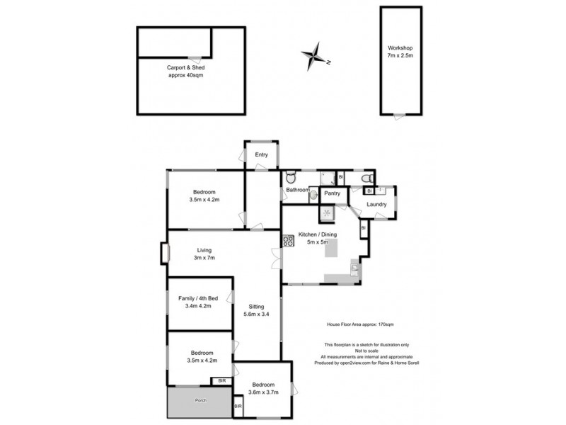 1 Taylor Drive, Sorell TAS 7172 Floorplan