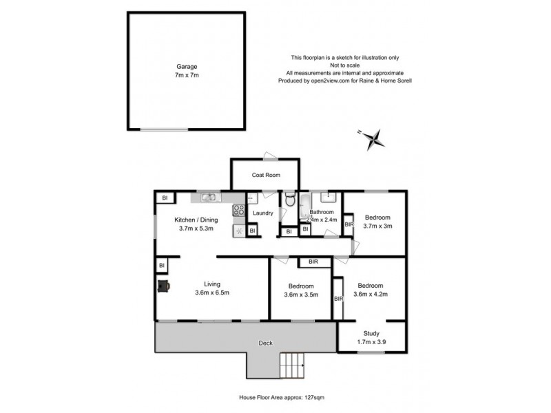 1497 Nubeena Road, Nubeena TAS 7184 Floorplan