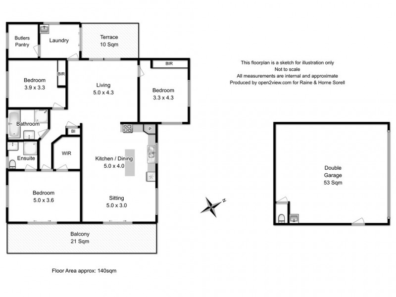 9 Harrier Street, Primrose Sands TAS 7173 Floorplan