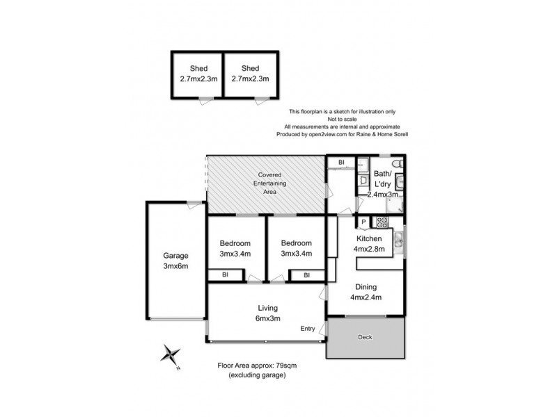 13 Ulvergerne Street, Dodges Ferry TAS 7173 Floorplan