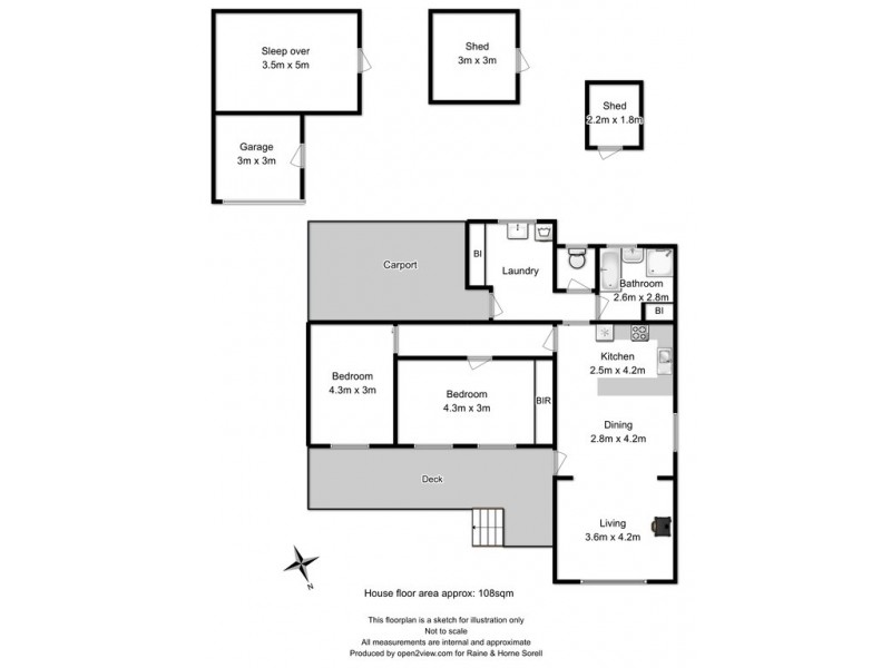 28 Rheban Road, Orford TAS 7190 Floorplan