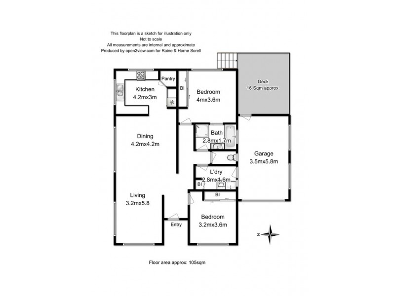 Unit 3, 17a Torquay Drive, Sorell TAS 7172 Floorplan