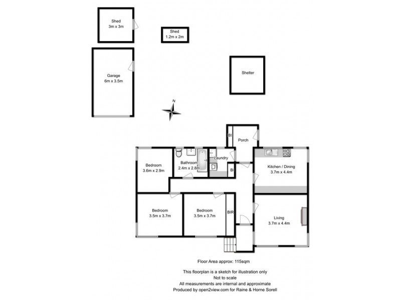 7B Forcett Street, Sorell TAS 7172 Floorplan