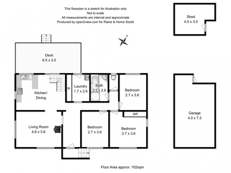 52 Sattler Street, Gagebrook TAS 7030 Floorplan