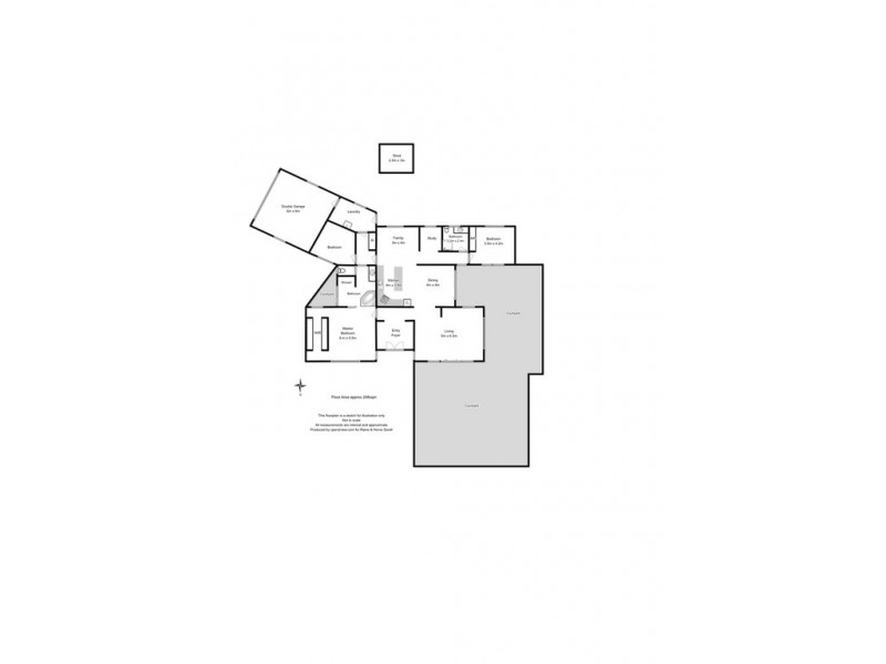 16 Valleyfield Drive, Sandford TAS 7020 Floorplan
