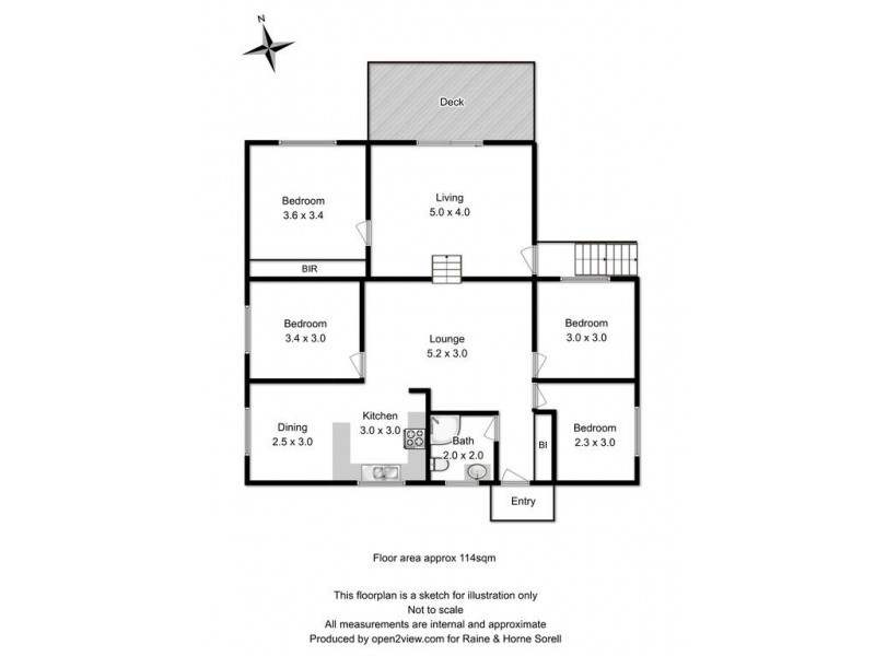 450 White Beach Road, White Beach TAS 7184 Floorplan