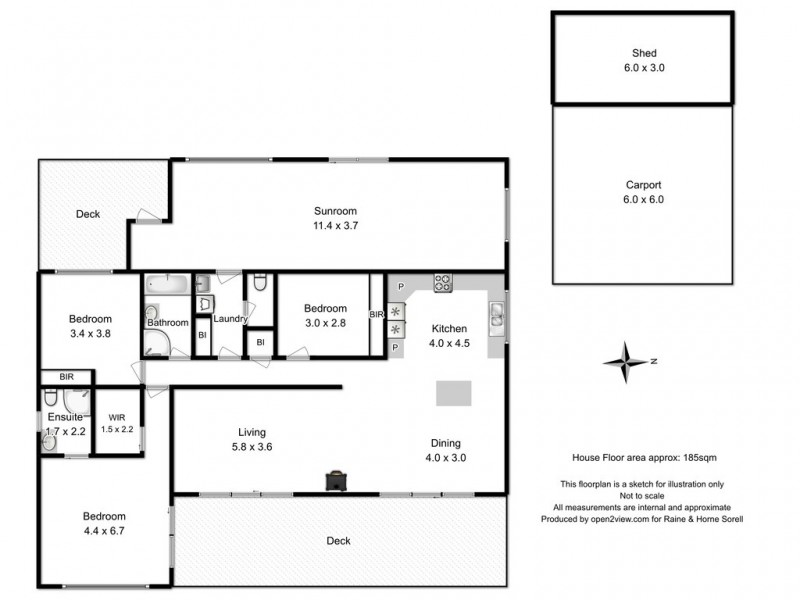 8 Elise Drive, Dodges Ferry TAS 7173 Floorplan