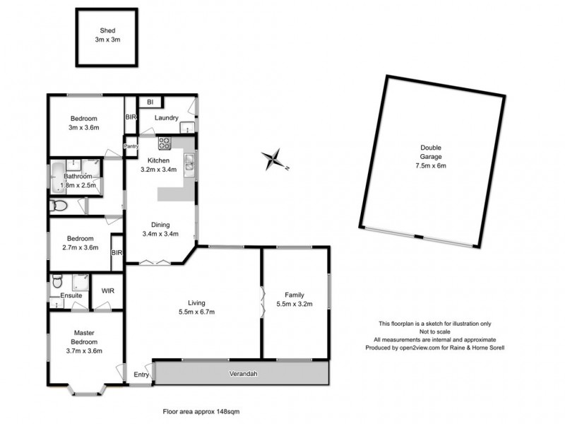 8 Jackson Court, Sorell TAS 7172 Floorplan