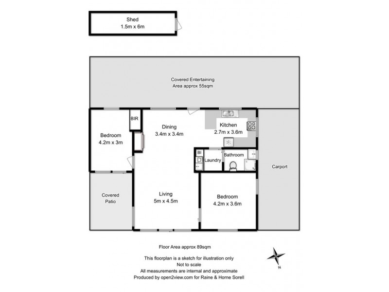 8 Fourth Avenue, Dodges Ferry TAS 7173 Floorplan