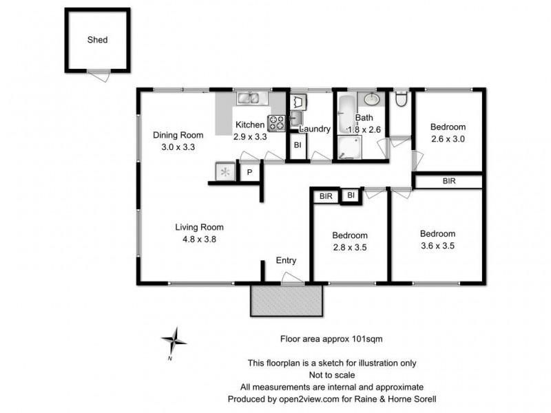 4 Stanley Court, Sorell TAS 7172 Floorplan