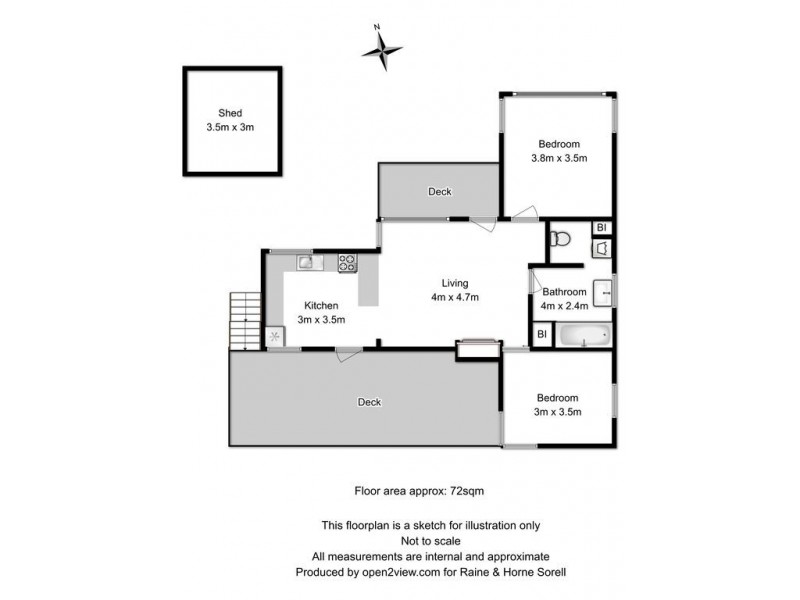 21 Rantons Road, Dodges Ferry TAS 7173 Floorplan
