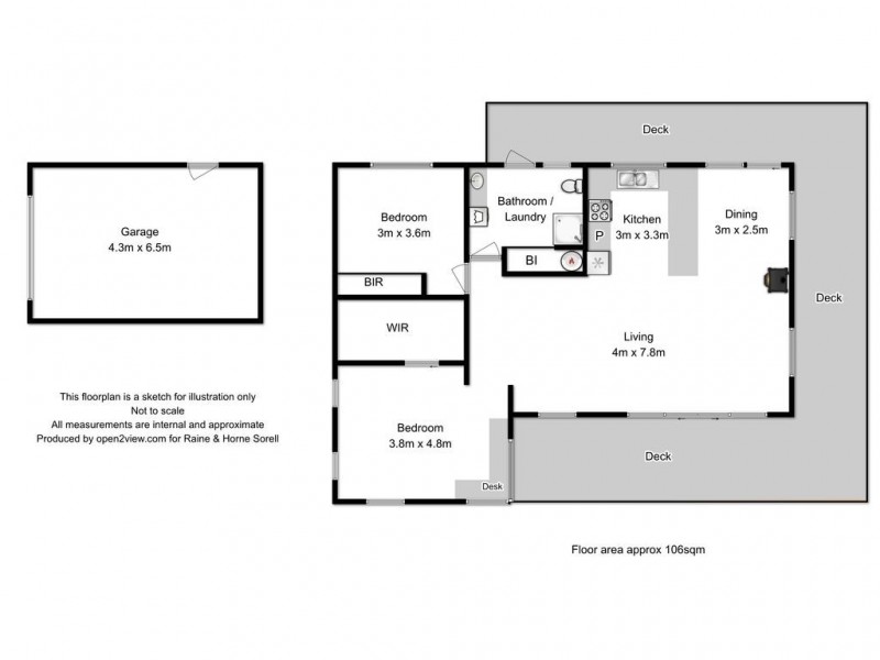 28 Dransfields Road, Copping TAS 7174 Floorplan