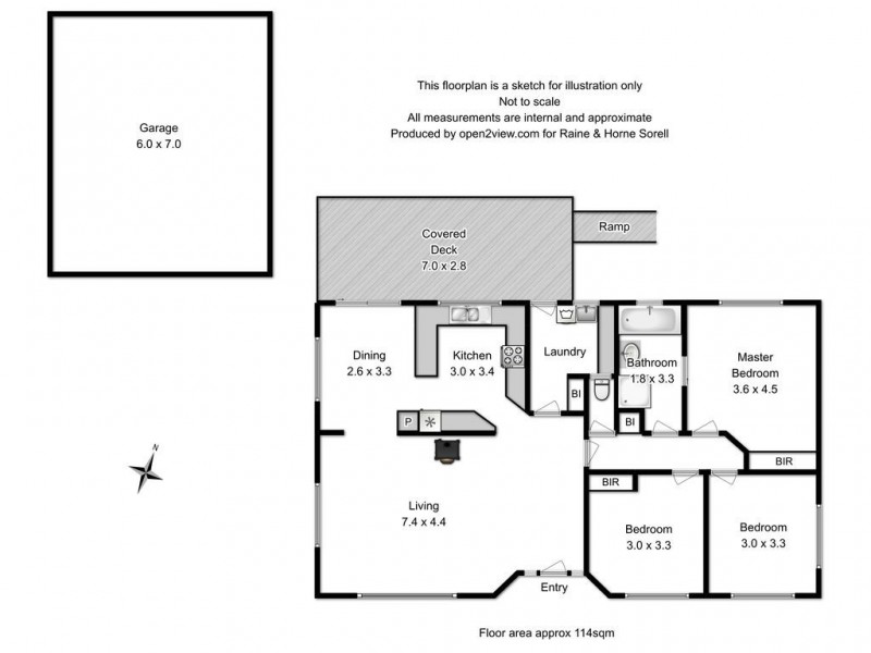 28 Honolulu Street, Midway Point TAS 7171 Floorplan