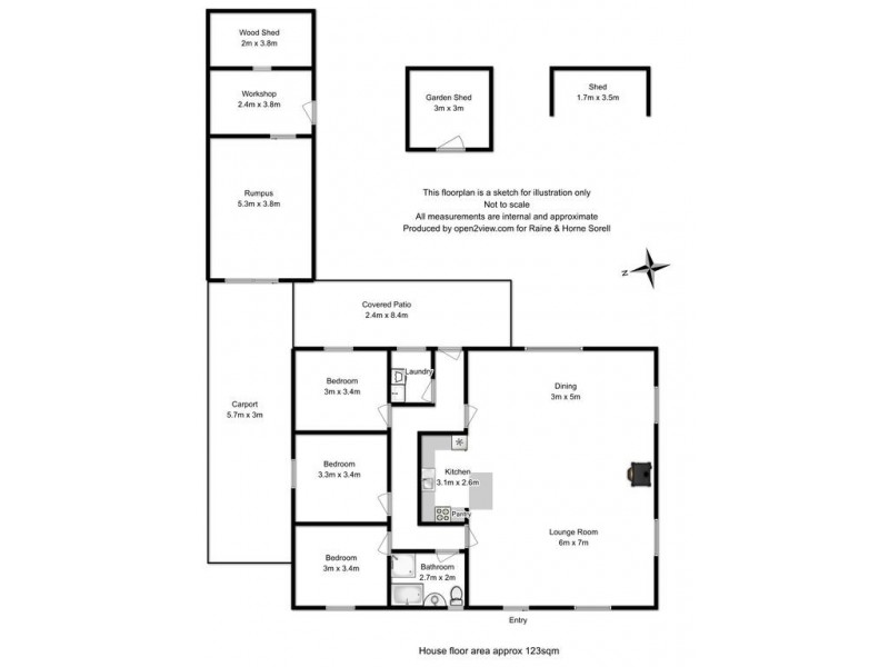 3 Kruvale Court, Primrose Sands TAS 7173 Floorplan
