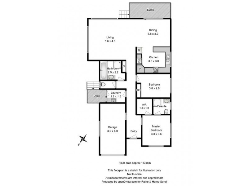Unit 3/25 Penna Road, Midway Point TAS 7171 Floorplan