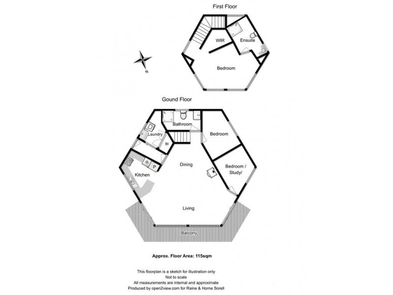 46 Waterfall Bay Road, Eaglehawk Neck TAS 7179 Floorplan