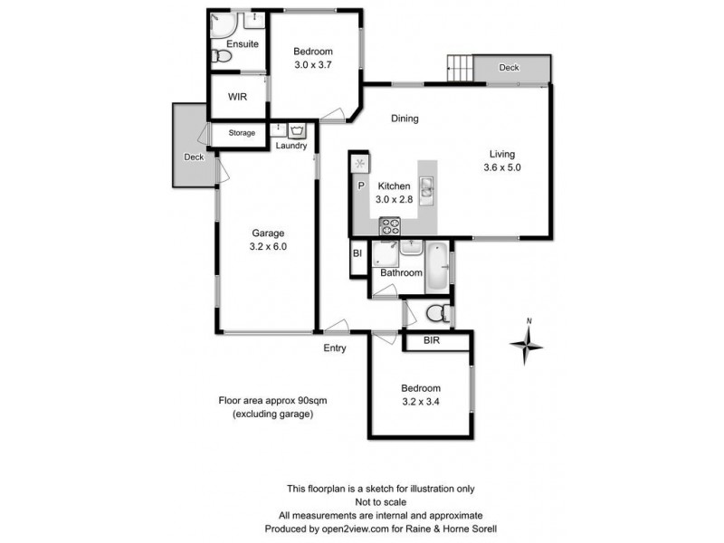 Unit 1/11 Hance Road, Howrah TAS 7018 Floorplan
