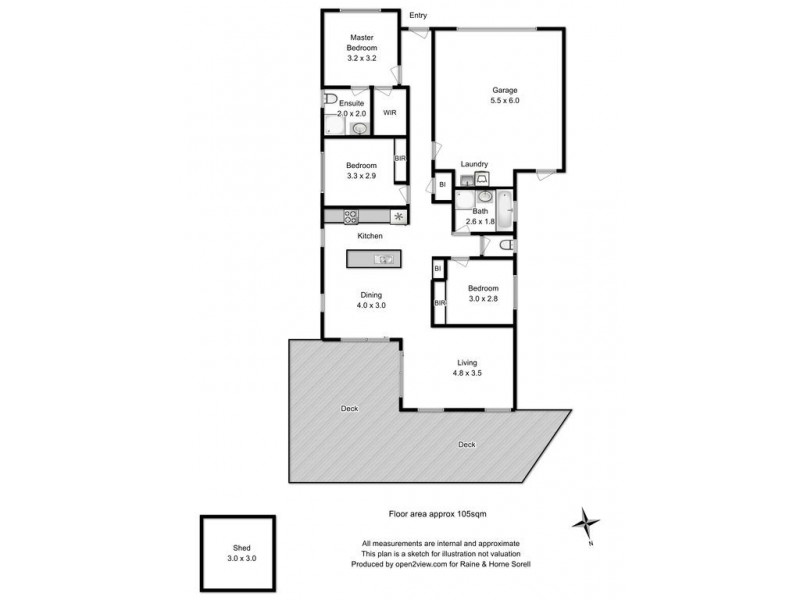 23 Gatehouse Drive, Sorell TAS 7172 Floorplan