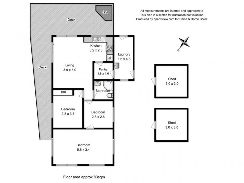 438 Carlton River Road, Carlton River TAS 7173 Floorplan
