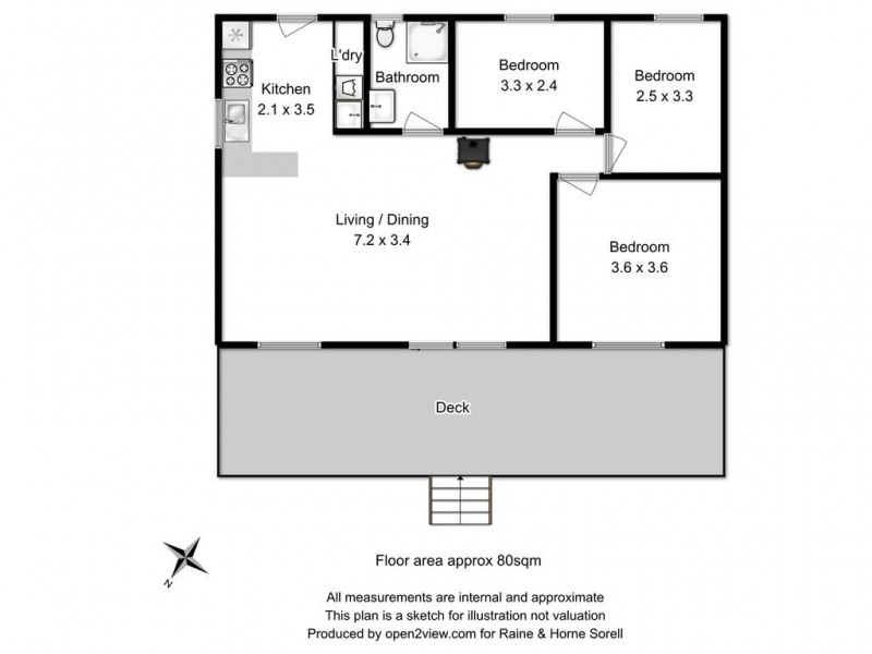 6 Lily Street, White Beach TAS 7184 Floorplan