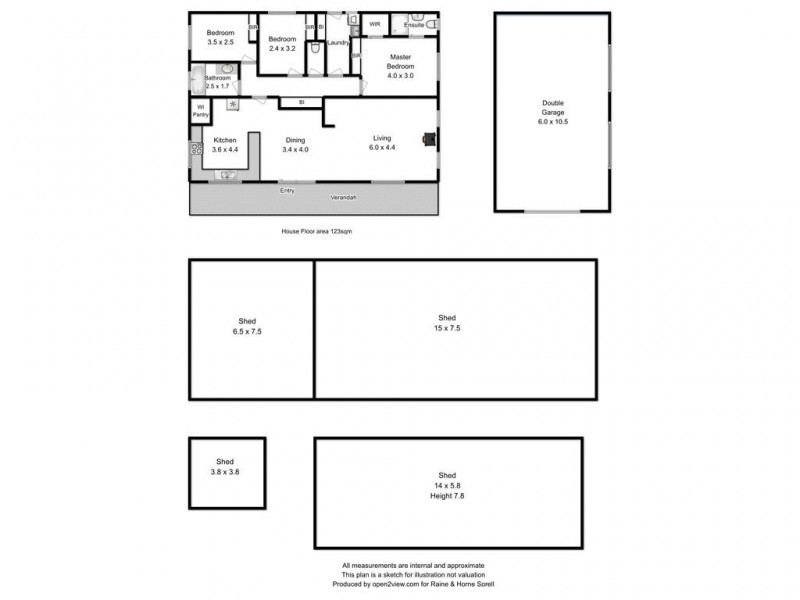 30 George Street, Taranna TAS 7180 Floorplan