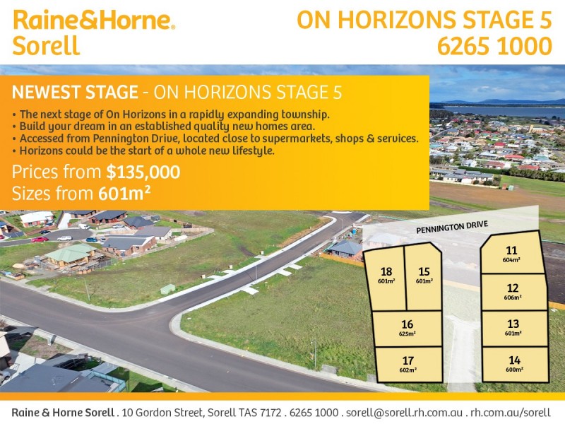 Lot 14 On Horizons (Dubbs and Co Drive), Sorell TAS 7172