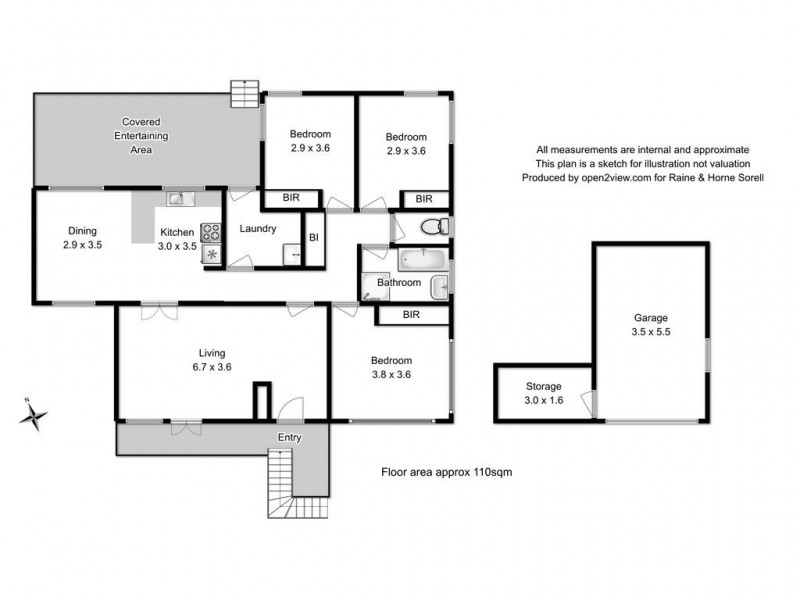 57 Sirius Street, Howrah TAS 7018 Floorplan