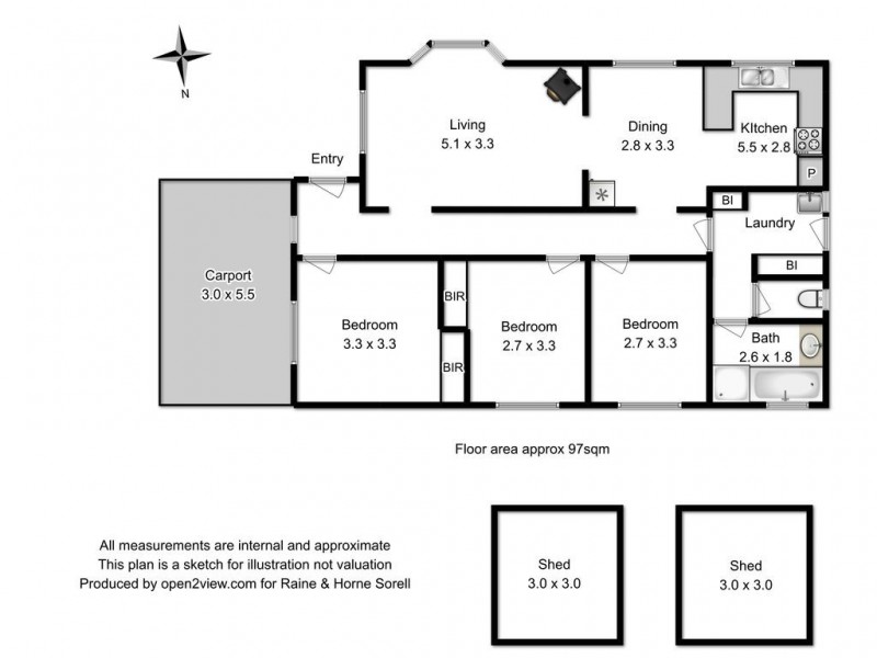40 Forcett Street, Sorell TAS 7172 Floorplan