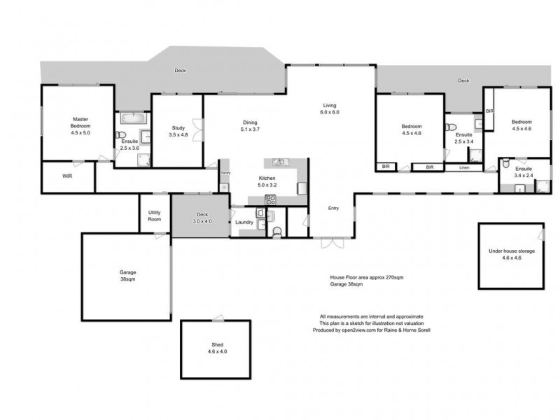 7 Boathouse Rise, Lewisham TAS 7173 Floorplan